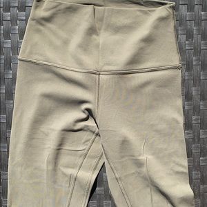Lululemon 7/8 sage green align leggings